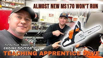 Stihl MS170 Chainsaw Won