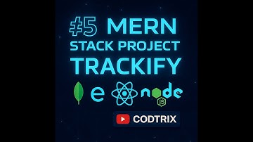 #5 Trackify - MERN Stack Backend Setup | Full-Stack App Demo (React, Node.js, MongoDB, Express)