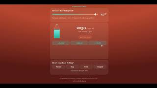 SARVAM~ Weather Based Hydration Coach screenshot 4