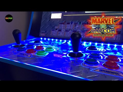 A Closer Look Arcade1up Marvel Vs Capcom Lit Deck Protector from 19kfox