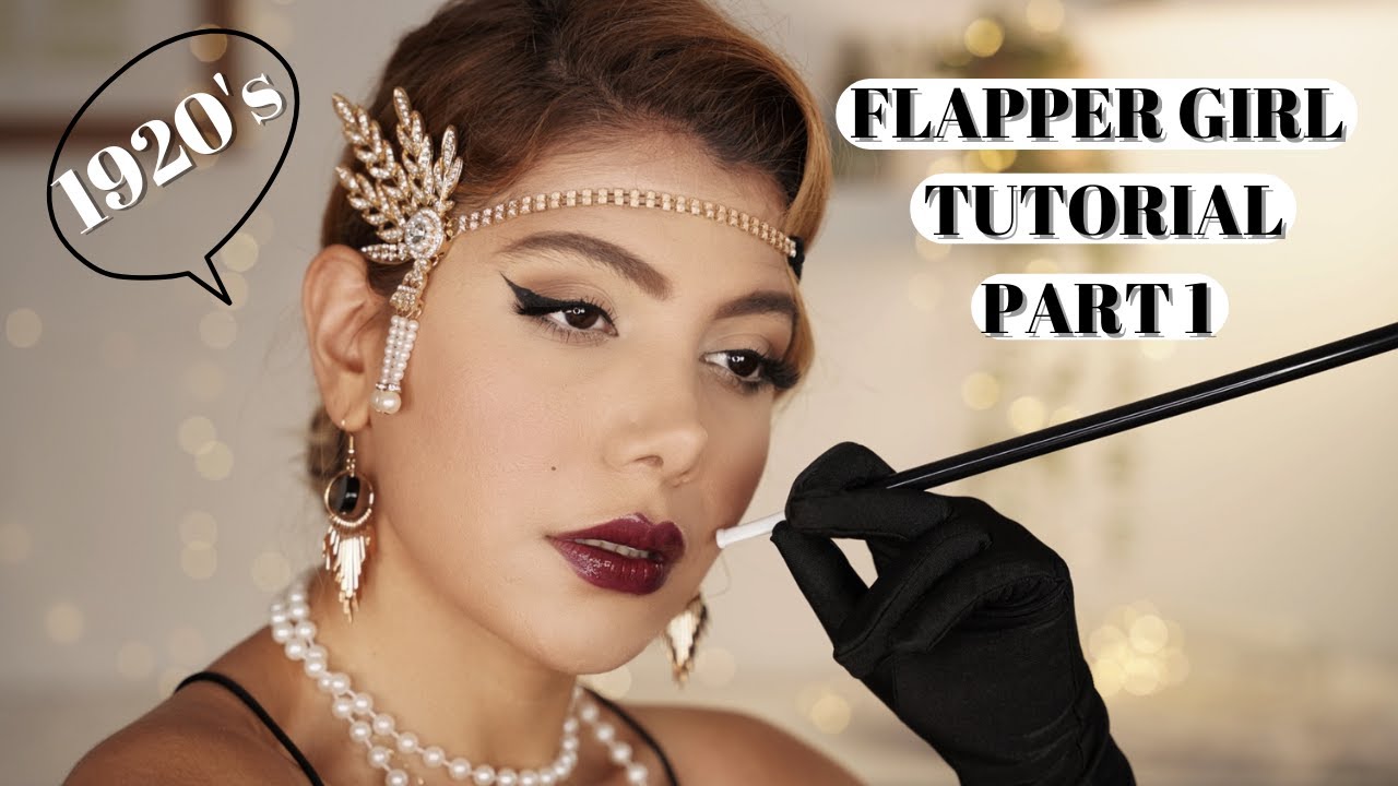 Flapper Girl Makeup Tutorial