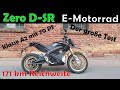 Zero D-SR - Stärktes A2- Motorrad (70 PS) - Vorstellung  Elektro - Motorrad