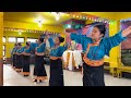Gorshay dance by beautiful girls tibetan vlogger  nepal