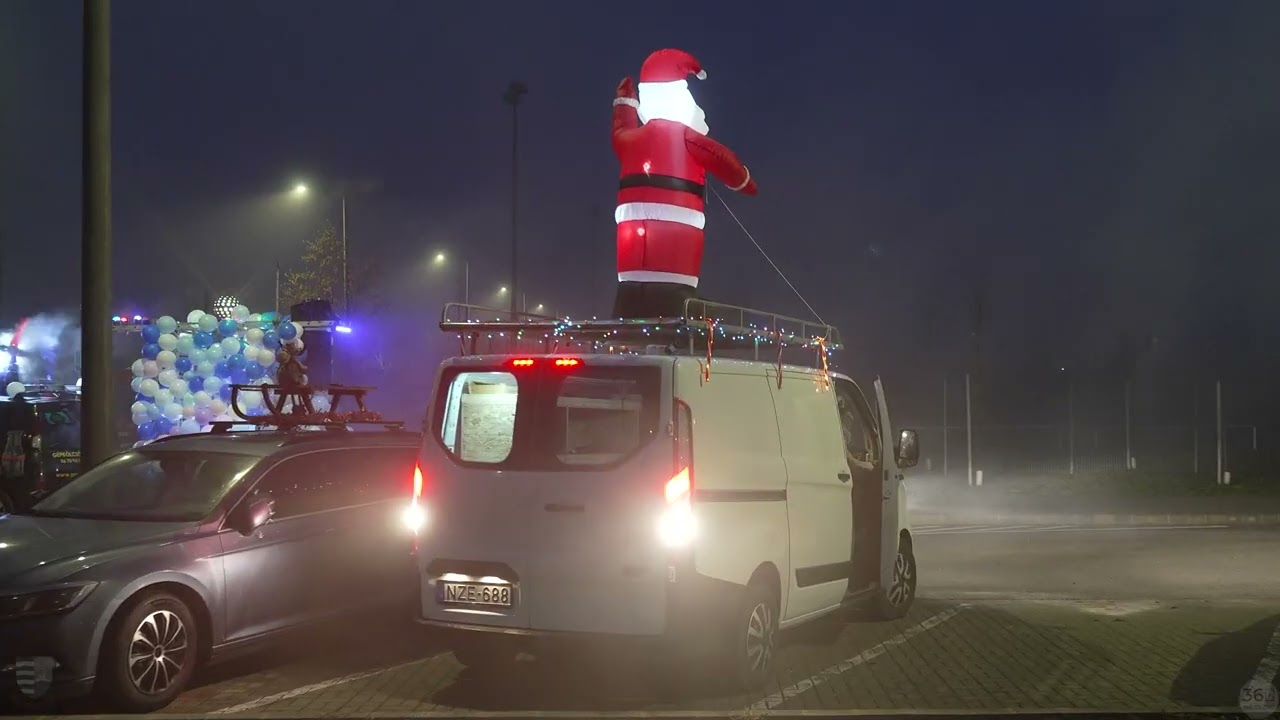 III.  Balatonalmádi Karácsonyi Autós Felvonulás