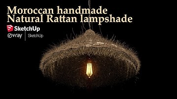 Making Of Pendant Lamp WIth Sketchup