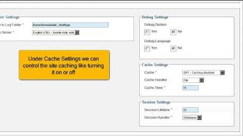 How to enable caching for Joomla | FastDot Cloud Hosting