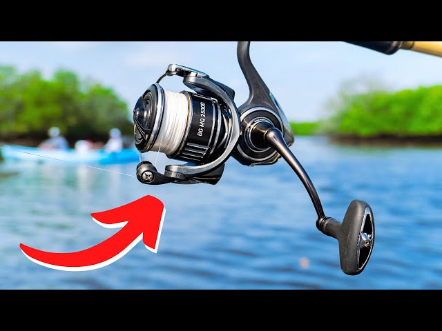 Fishing My NEW Daiwa BG MQ Reel For the First Time 