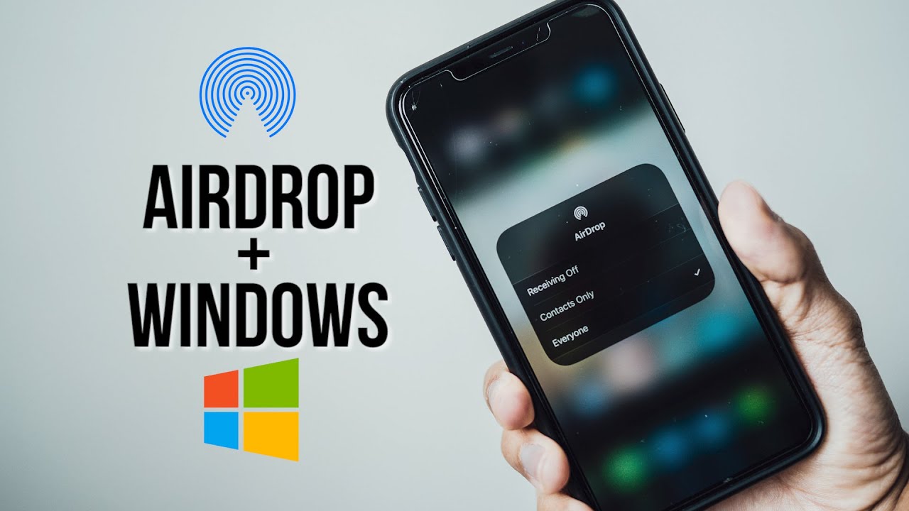 airdrop windows to iphone