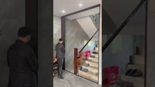 Ultra-Narrow Frame Folding Doors 🏠 #FoldingDoors #HomeRenovation #ModernDesign