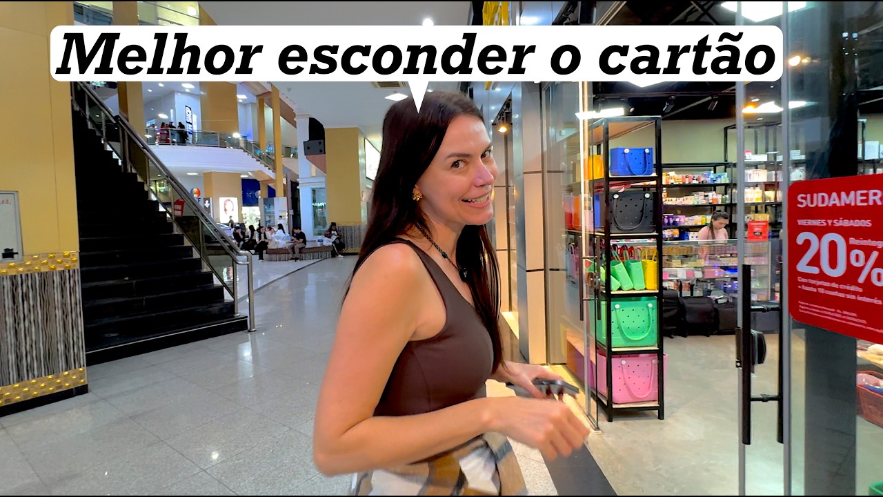 O MELHOR shopping do PARAGUAI! - Isso aqui é OUTRO NÍVEL