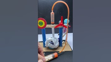 New hydraulic brake project - Dc motor #hydraulic #tech #dcmotor #project #science #experiment #diy