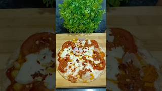 ऐसा रोटी से पिज्जा कोन बनाता है #shorts #food #roti #pizza #gitadidikirasoi