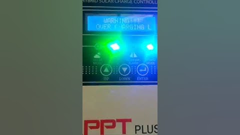 Error on Simtek mppt solar charge controller #solar #solarenergy #solarsystem #shortvideo