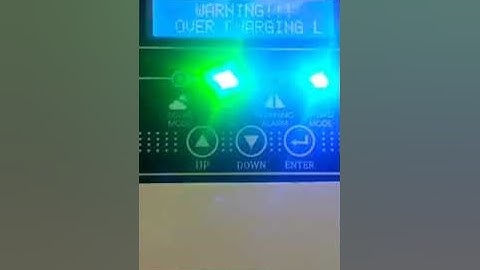 Error on Simtek mppt solar charge controller #solar #solarenergy #solarsystem #shortvideo
