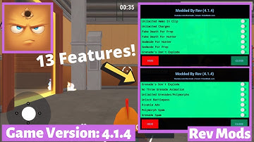 Hide Online Mod Menu 4.1.4 (Godmode, Fake Death, Unlimited Ammo/Grenades/Polymorphs/Charges, + More)