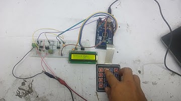 programmable electronic load with arduino and keypad