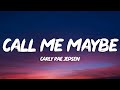 Capture de la vidéo Carly Rae Jepsen - Call Me Maybe (Lyrics)