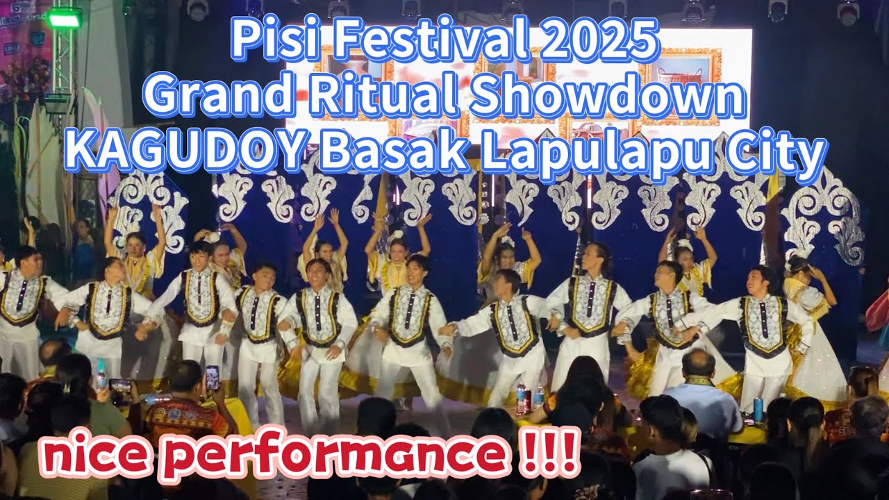 Pisi Festival 2025 KAGUDOY IBABAO Ritual Dance Showdown Basak Lapulapu City Cultural Dance