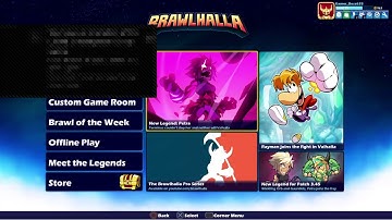 Brawlhalla PS4 live stream open lobby