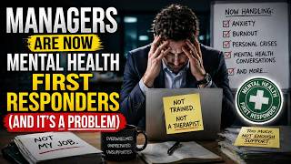 Your Manager Is Now a Mental Health First Responder And Nobody Told Them