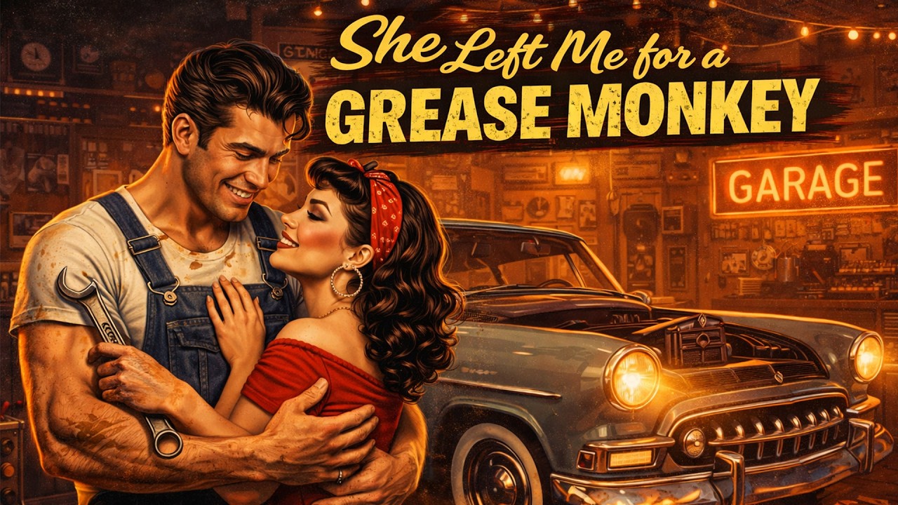 She Left Me for a Grease Monkey - Rockabilly Song