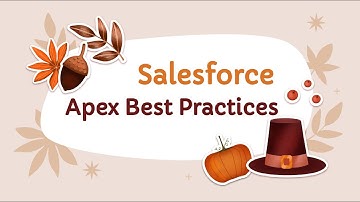 Salesforce Apex Best Practices