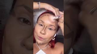 ASMR off white saree look 😘🥰ll #shortsfeed #asmrmakeup #asmr #khushboopoddar #shortvideo