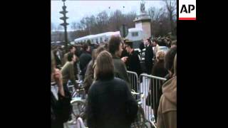 SYND 17-3-74 DEMONSTRATION BY CYCLISTS AGAINST POLLUTION