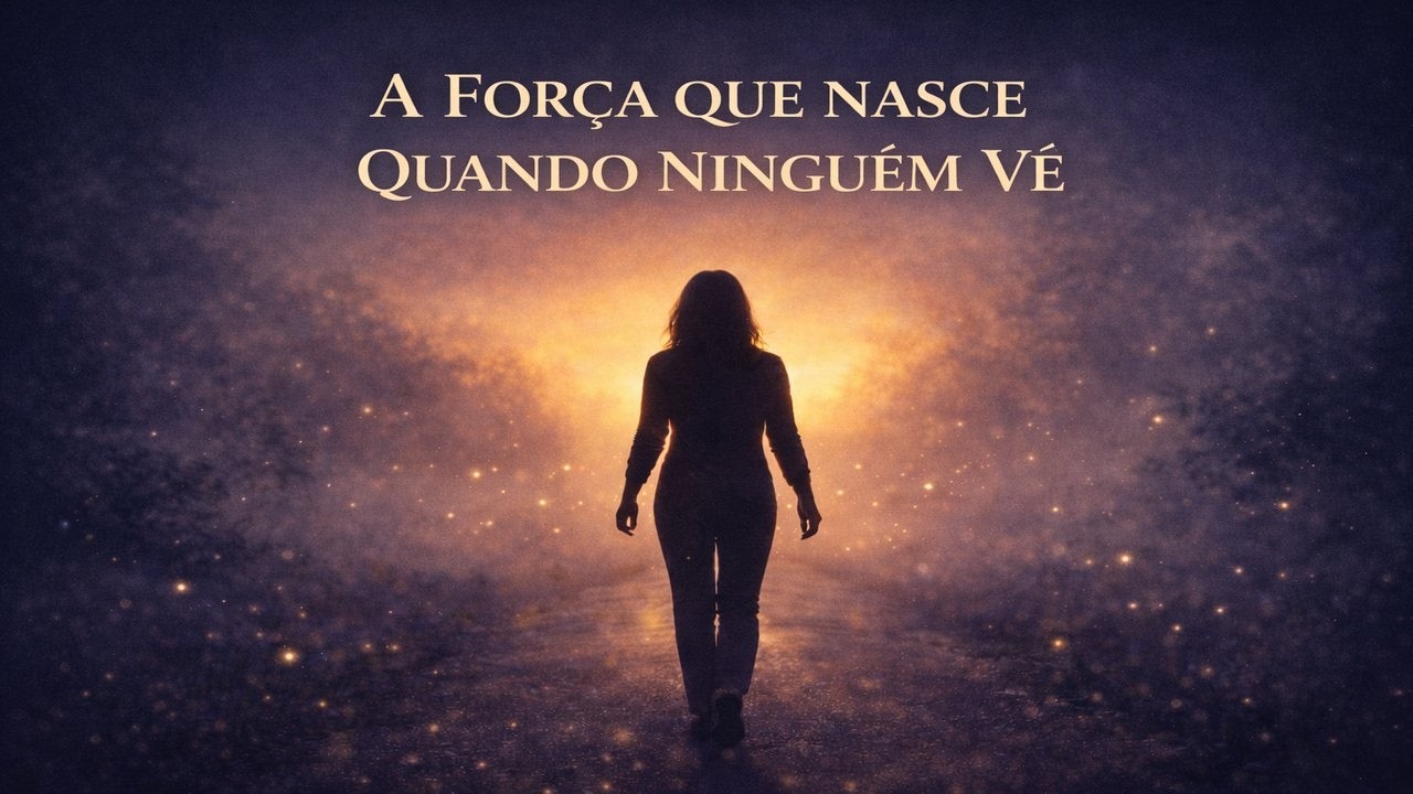 “A Força Que Nasce Quando Ninguém Vê | Por Que Sua Coragem Mais Profunda É Invisível”