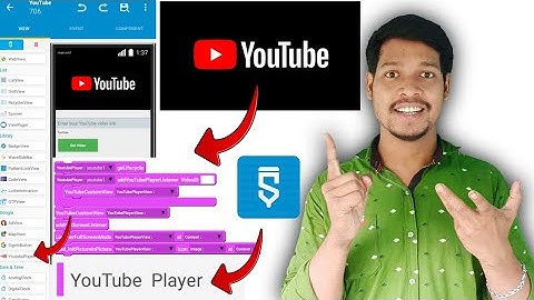 YouTube video player in sketchware pro Hindi videos Aauraparti