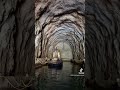 Submarine tunnels near Kotor Montenegro