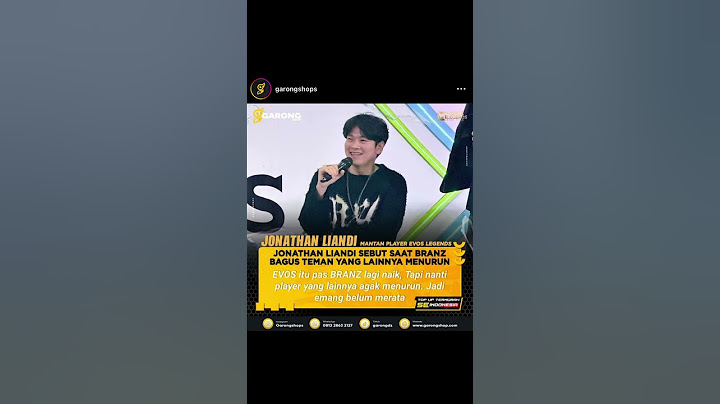 Ini Pendapat JONATHAN LIANDI #jonathan #jonathangaming #esports #viral #evos
