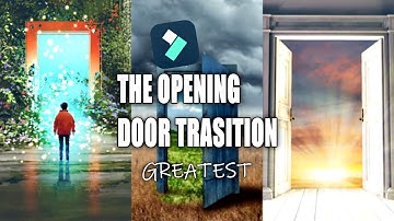 Famous Door Opening Transition In Filmora X Tutorial