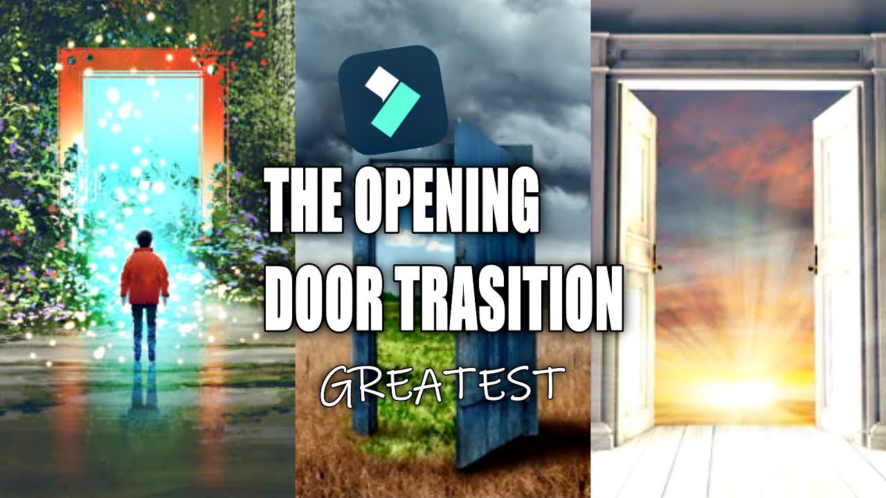 Famous Door Opening Transition In Filmora X Tutorial