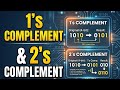 1’s Complement & 2’s Complement Explained | Digital Electronics | Easy Explanation |