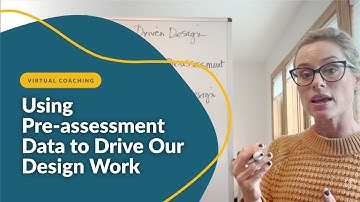 Using Pre-assessment Data to Design More Effectively
