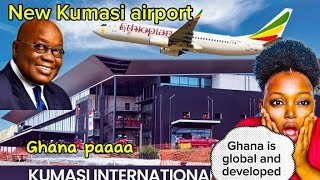 Shocking the New international Airport Prempeh KUMASI is one of the best modern airports in Africa