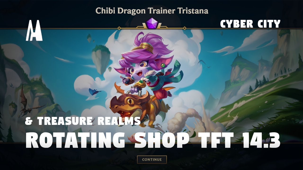 TREASURE REALMS & ROTATING SHOP TFT14.3 - YouTube
