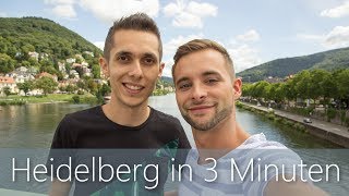 Heidelberg in 3 Minuten | Reiseführer | Die besten Sehenswürdigkeiten
