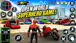 Super Hero Spider Game Mafia hero Rope Simulator 3D - android gameplay | Spider Rope Mafia Game screenshot 4