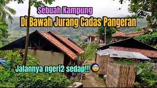 Masyaallah, Ada Kampung Di Bawah Jurang Cadas Pangeran Jalannya Ngeri Ngeri Sedap