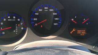 2006 Acura TL How to reset oil light maintenance minder. Quick and Easy