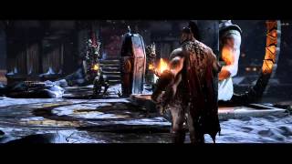 Mortal Kombat X Reptile Vs Goro Intro