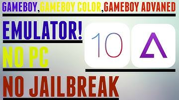 GAMEBOY/GAMEBOY COLOR/GAMEBOY ADVANCED EMULATOR FOR IOS 10! NO JAILBREAK/NO PC