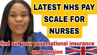 LATEST 2023/ 2024 NHS PAY SCALE BAND FOR NURSES FROM 5 TO 7