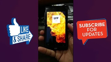 LYF Flame 7 ls-4006  hard reset by Techno Trooper