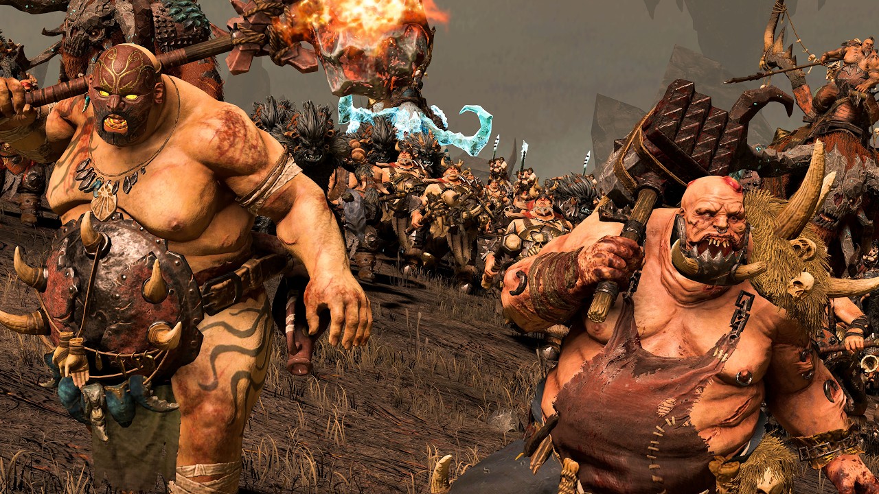 Ogre Kingdoms VS Wood Elves - Warhammer Battles