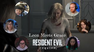 Leon Meets Grace Resident Evil 9 - Requiem New Gameplay Reaction Mashup