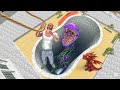 Franklin fall in deepest monster pool in indian bike driving 3d
