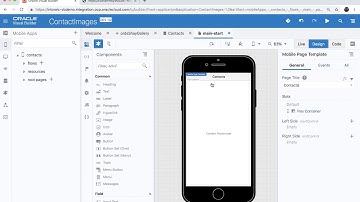 Storing Images in the Database with Visual Builder and ORDS
